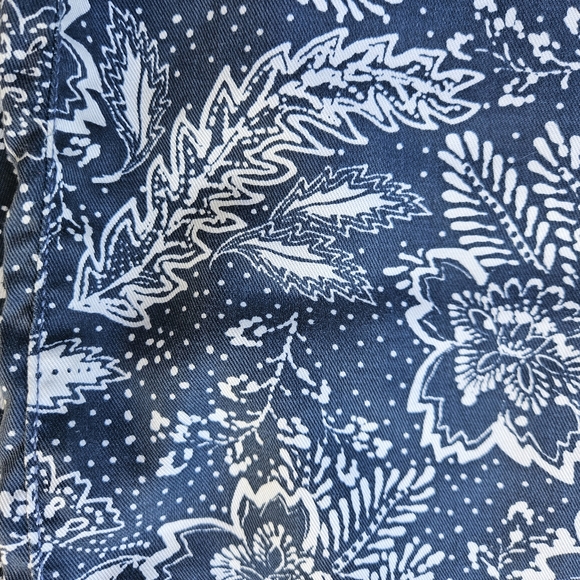 Joie blue patterned lyocell pants - Picture 2 of 4